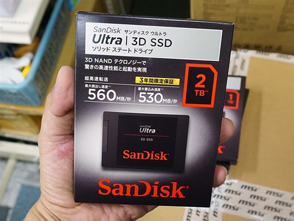 SanDisk Ultra 3D��̬�̿�������д����500MB/s