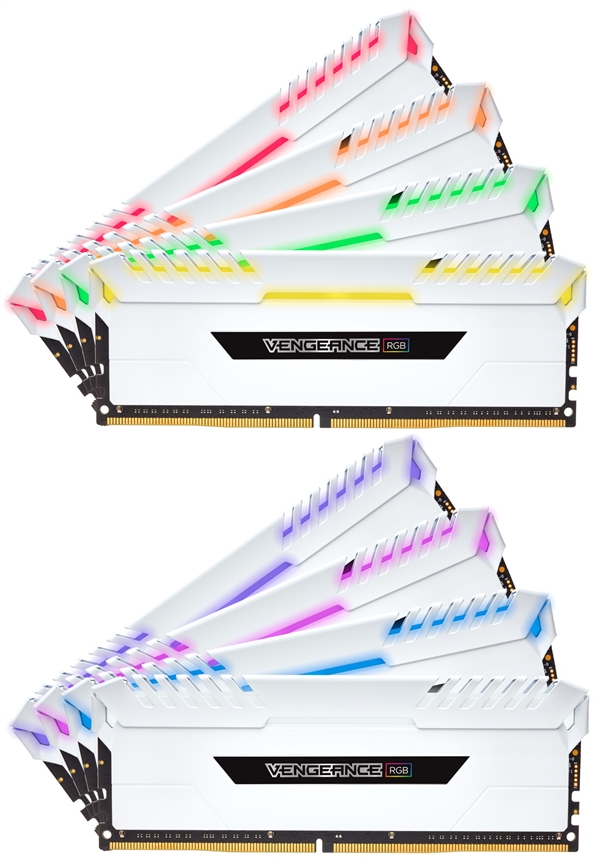 128GB 9988Ԫ��������Vengeance�����ڴ����£���ɫɢ��Ƭ��RGB��Ч