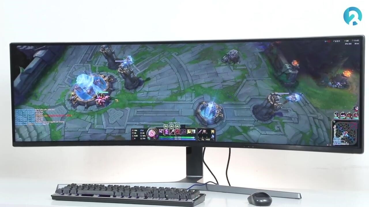 32:9最强带鱼屏!49寸三星chg90玩游戏:简直跟作弊一样