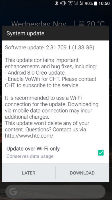 HTC U11ð׿8.0£App1