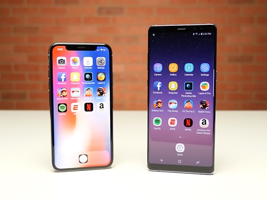 IntelӣiPhoneX 4GٶԱNote8ƻû