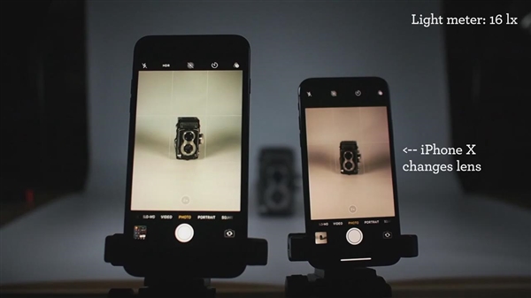 ��������ʵ�⣺iPhone X������ͷ��������� ����iPhone 7P�ķ�֮һ