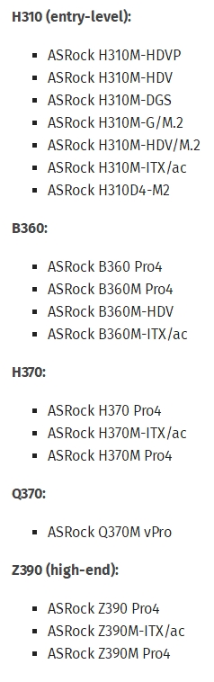 й¶Intel H310/B360ƽ壺AMD X470