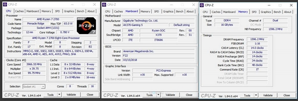 AMD7 2700Xع⣺4,3GHzi7-8700K