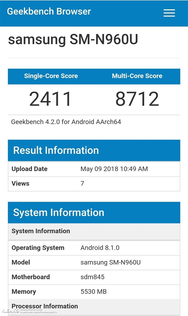 Note 9ع⣺845+6GBڴ