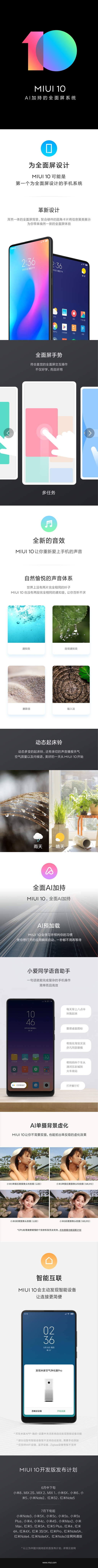 Ϊȫ���������ϵͳ��һͼ�˽�MIUI 10