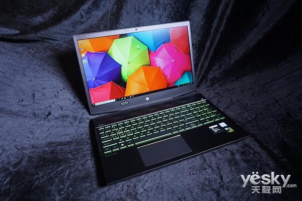 惠普光影精灵4代绿刃版游戏本测试:性能/外观超燃