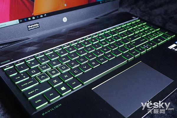 惠普光影精灵4代绿刃版游戏本测试:性能/外观超燃