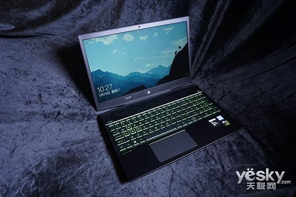 惠普光影精灵4代绿刃版游戏本测试:性能/外观超燃