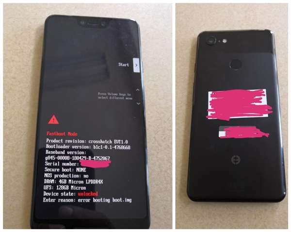 Pixel 3 XLԭͻع⣺+㡢4GB RAM