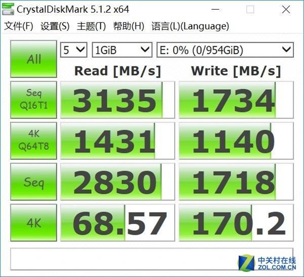 ��ȡ��2.6GB/S ��սF100 1TB NVMe��̬����