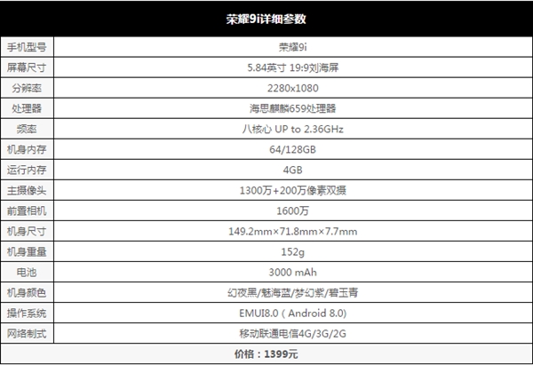 荣耀9i上手:有颜有范的千元实力派