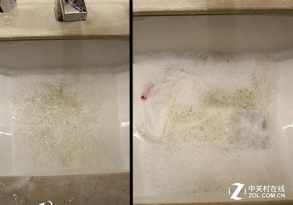 拼多多上9.9元购买蓝月亮洗衣液:效果是这样