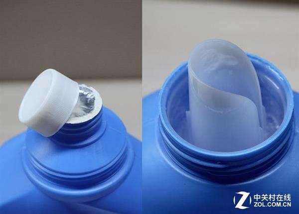 拼多多上9.9元购买蓝月亮洗衣液:效果是这样