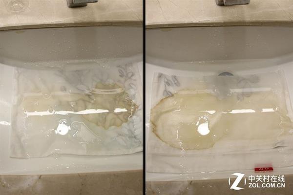 拼多多上9.9元购买蓝月亮洗衣液:效果是这样