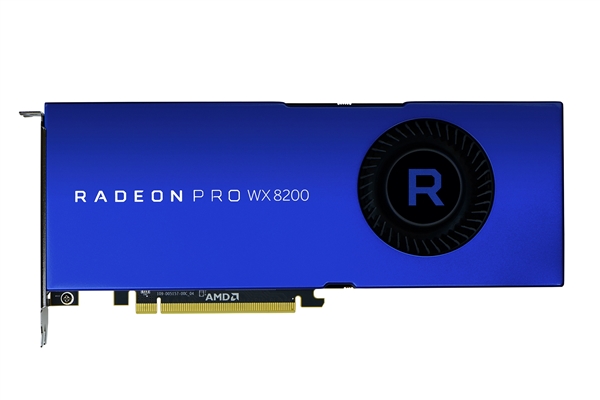 AMD����Radeon Pro WX 8200רҵ�Կ������߳����ܳ�����13��
