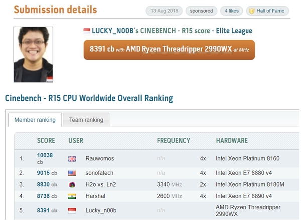 32��ȫ����AMD�����߳�˺����2990WXŭ��5.4GHz