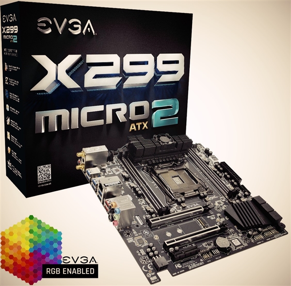 EVGA��X299С�壺����������ɢ�� ֧����CPU����BIOS