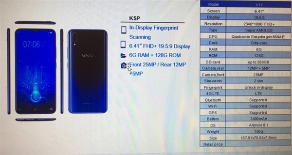 ����X23��vivo���˼��»��ع⣺6.4�硢����ɫ���