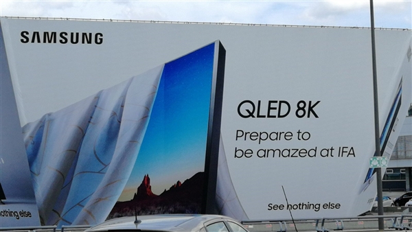 ����Ԥ���¿�8K QLED���ӽ���IFA�������ޱ߿����