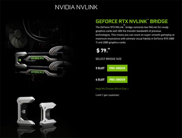 ������Ԫ��RTX 2080 Ti�Կ��� NVLink��ҲҪ540���