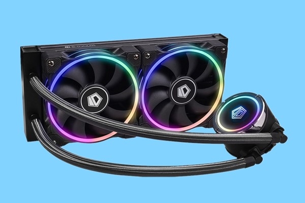 ID-COOLING����һ��ʽˮ�䣺˫120mm RGB����