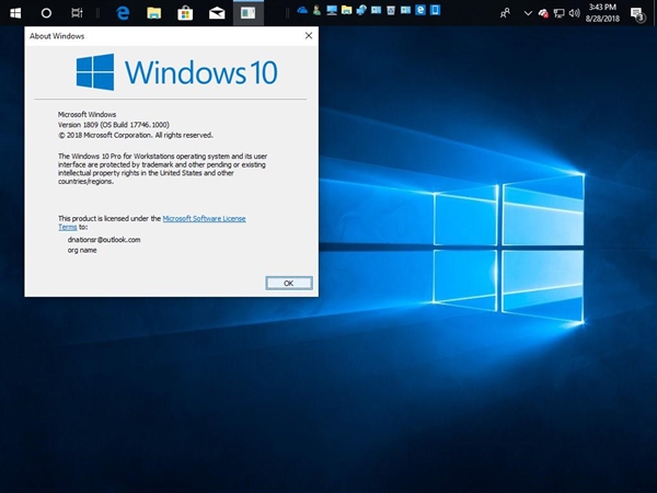 Windows 10 RS5 RTM�汾���ع⣺Build 17746