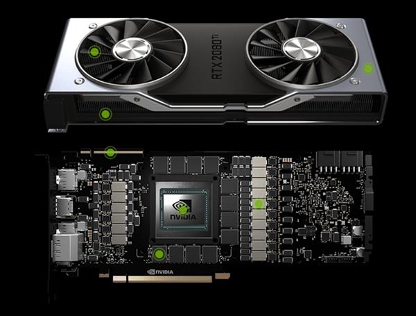 ����RTX 2080Ϊ����˫���ȣ���Ƶ2.1GHz�����¶�