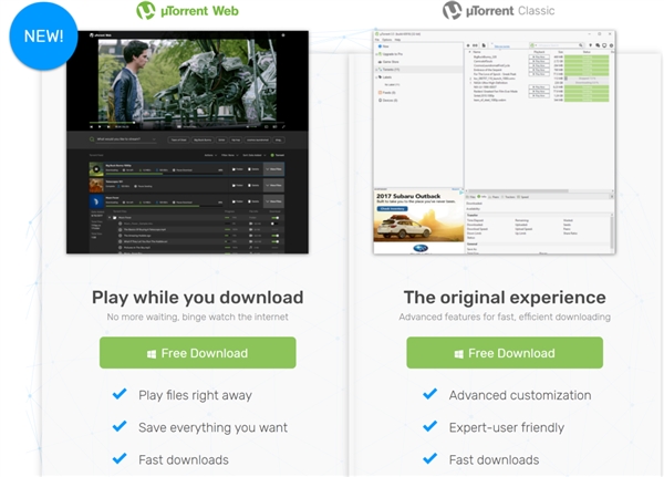 uTorrent Web��ʽ�淢����һ����ҳ���ܸ㶨BT����