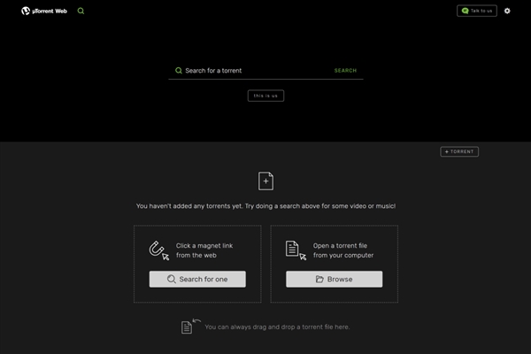 uTorrent Web��ʽ�淢����һ����ҳ���ܸ㶨BT����