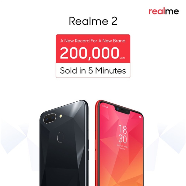 OPPO Realme 2��ӡ�ȿ��ۣ�5����ͻ��20��