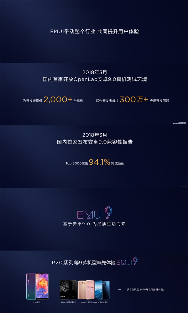 ��Ϊ��ʽ����EMUI 9.0�������׷���׿9.0 9����ͳ���
