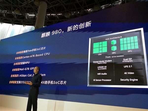 ��Ϊ����980������ʽ�������ߴ������һ AI��̨��