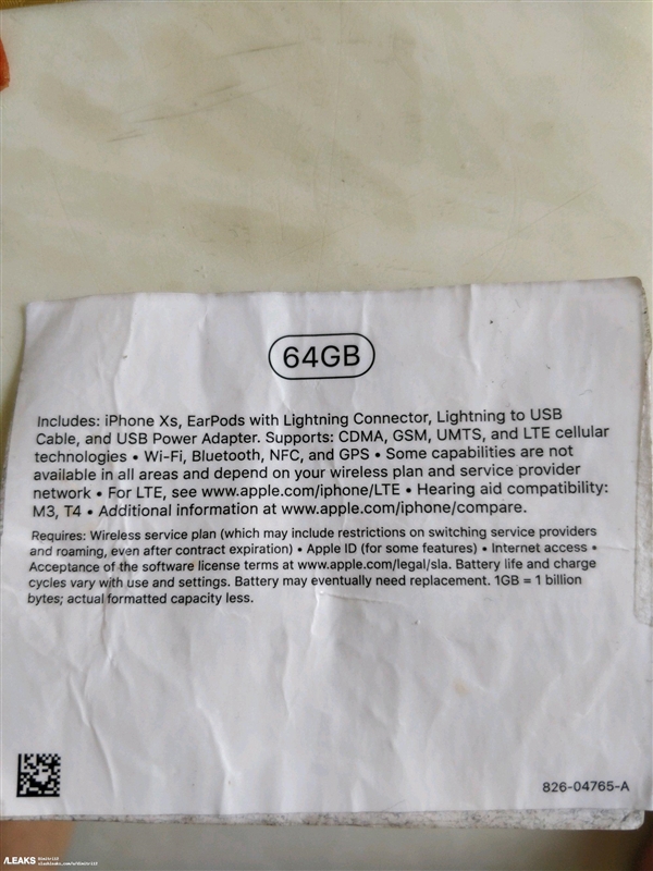 ��iPhone��ֽ�ع⣺64/256GB��ѡ ��˫��������