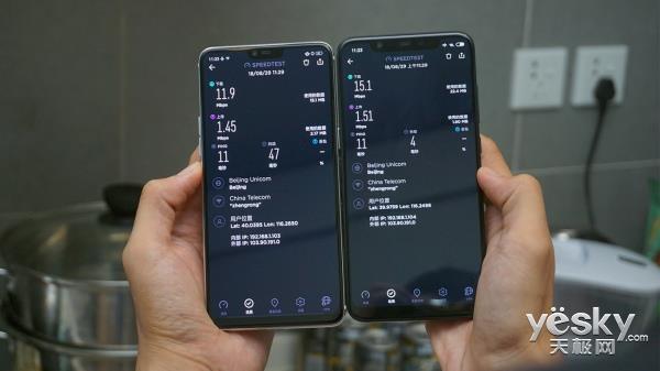 ��/˫����Wi-Fi�����ٶȶԱȣ��������