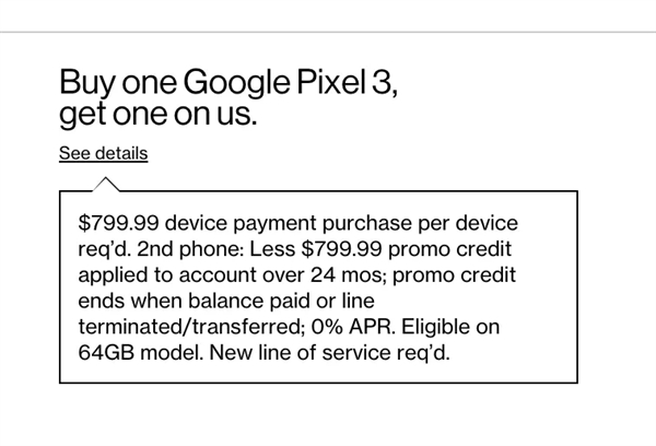 ȸPixel 3۸64GB5500Ԫ