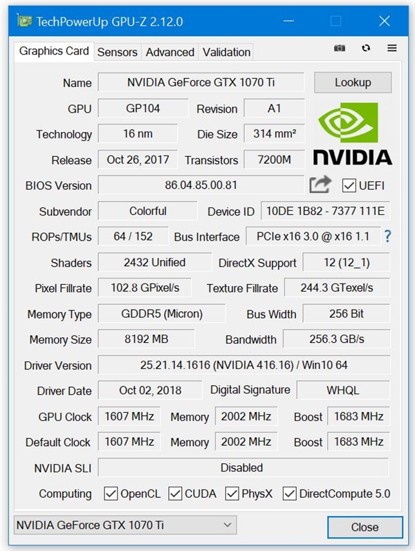 GPU-Z 2.12.0ðԿ