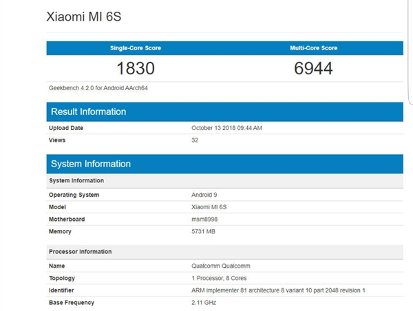 С6SGeekBench ٷϣڵ