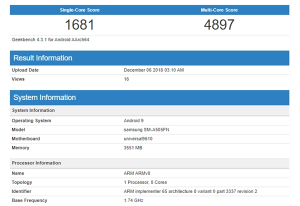 Galaxy A50ܷع UԻ9610