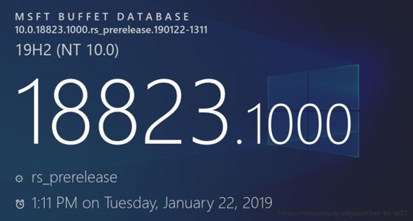 Windows 10 19H2УװBuild 18823°