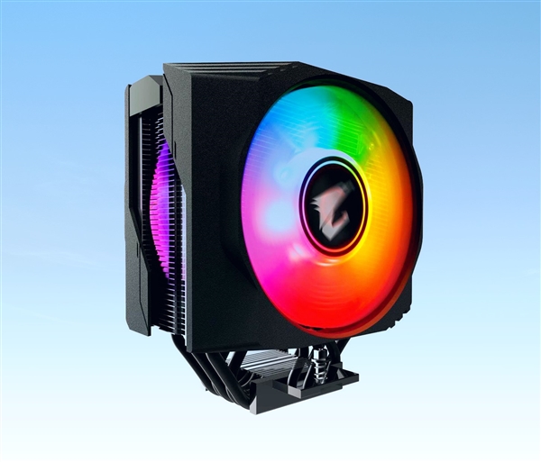 技嘉推出全新CPU风冷散热器：双RGB 120mm风扇加持