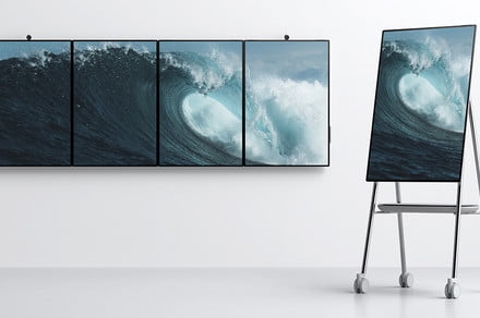 微软Surface Hub 2S发布：50寸和85寸、可移动办公的电子黑板