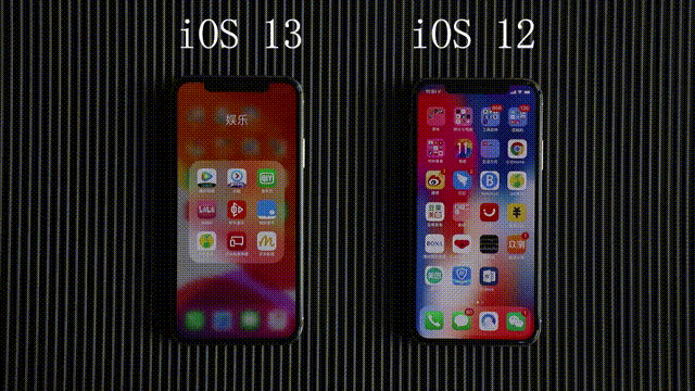 iOS 12/iOS 13ֶԱȣٶȴ
