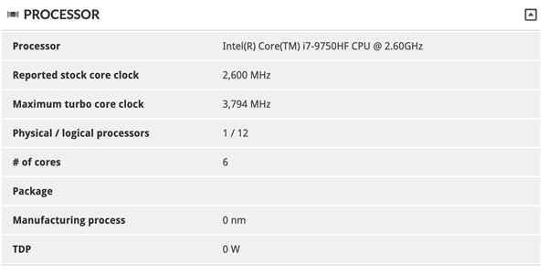 Intelʮѹi5-10300Hع⣺ٴ100MHz