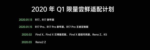 ColorOS 7ǰR17 ProϵСFind X