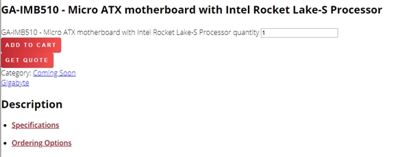 Intel H510أ11Rocket Lake-S