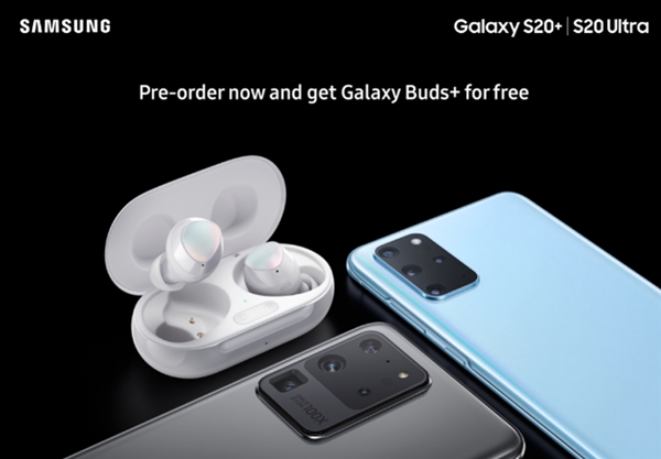 ͸Galaxy S20+/S20 UltraԤGalaxy Buds+