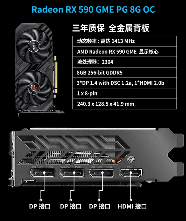 AMD RX 590 GMEԿȻϼܣƵ