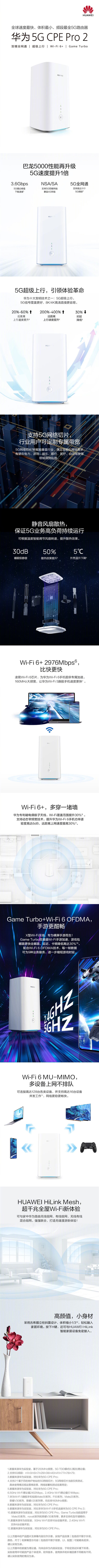 Wi-Fi 6+ӳ֣һͼ˽⻪Ϊ5G CPE Pro 2ȫ/Ƶȫ5G·