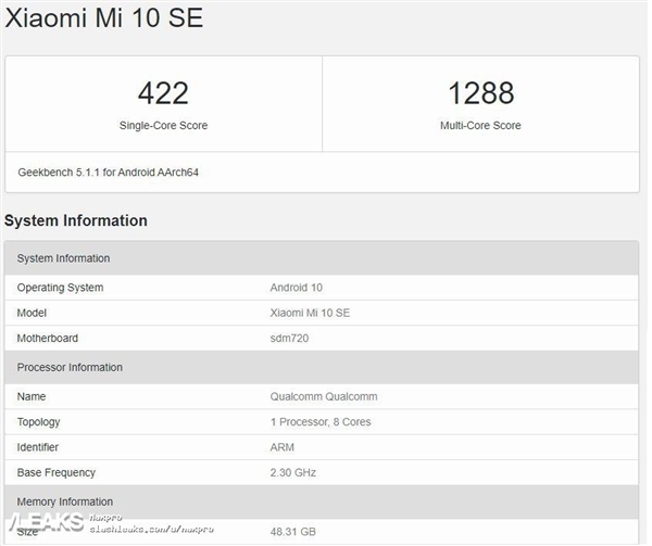 С10 SEGeekbenchֿܷ⣺720G